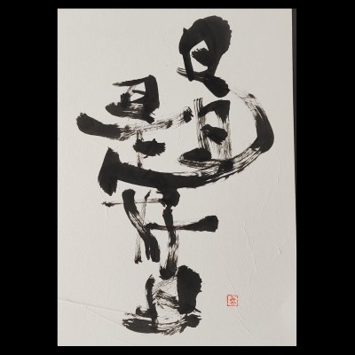 Japanese calligraphy  日日是好日