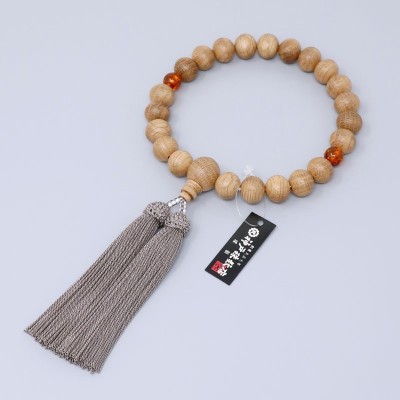 Nenju Rosario in whisky wood per uomo