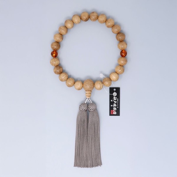 Nenju Rosario in whisky wood per uomo