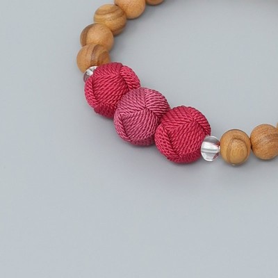 Women's Rosary Bracelet ICHIRIN with Olive Beads