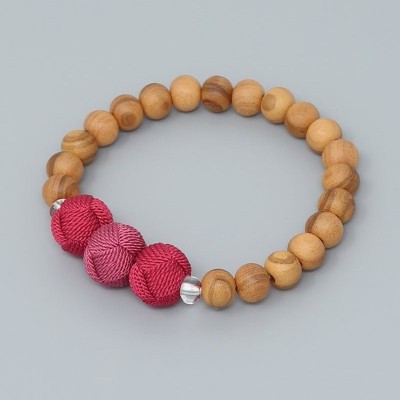 Women's Rosary Bracelet ICHIRIN with Olive Beads