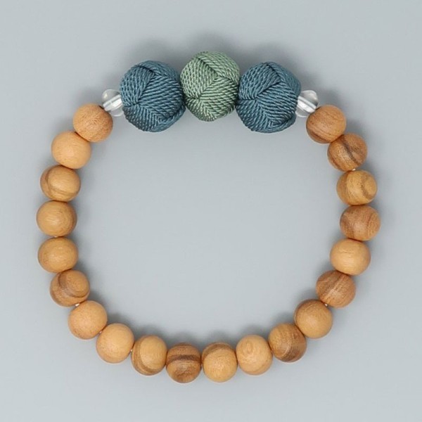 Braccialetto Rosario da donna ICHIRIN con perle di olivo