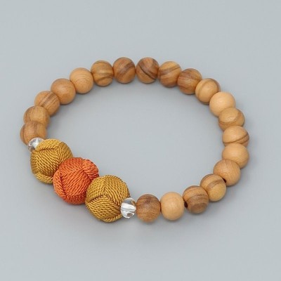 Women's Rosary Bracelet ICHIRIN with Olive Beads