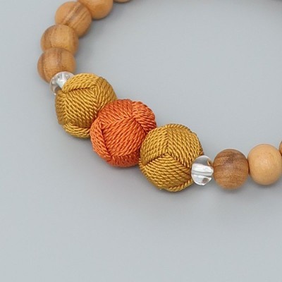 Women's Rosary Bracelet ICHIRIN with Olive Beads