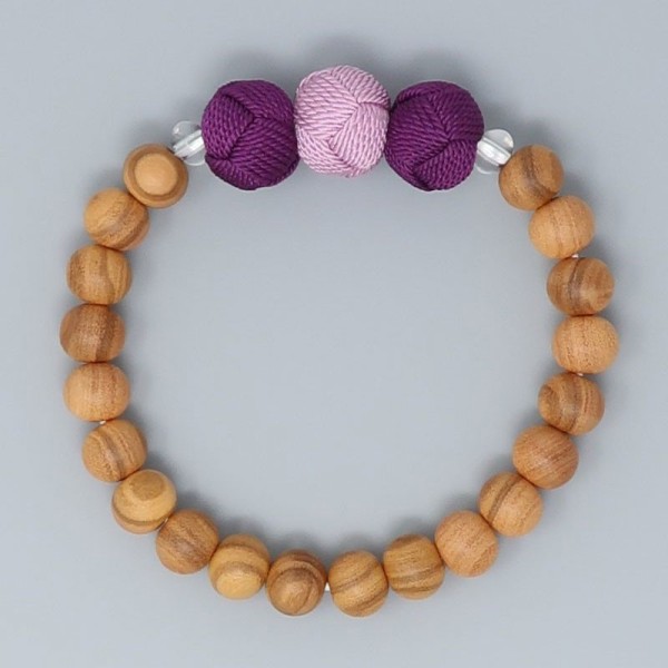 Braccialetto Rosario da donna ICHIRIN con perle di olivo