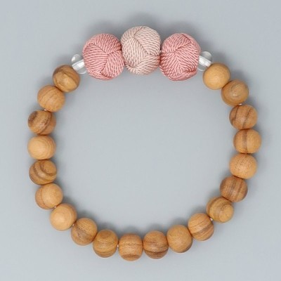 Braccialetto Rosario da donna ICHIRIN con perle di olivo