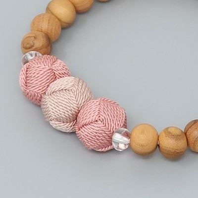 Braccialetto Rosario da donna ICHIRIN con perle di olivo