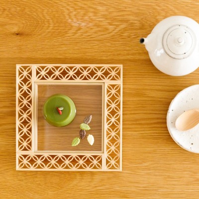 Hanakumiko dessert plate