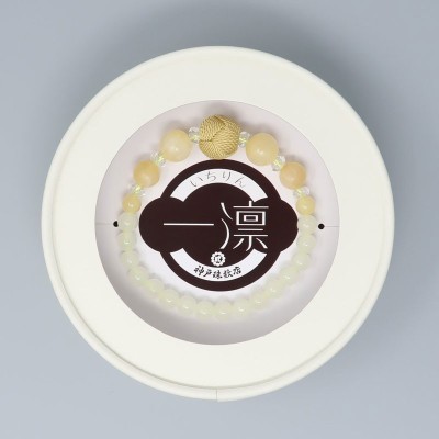 Braccialetto Rosario da donna ICHIRIN con Onice giallo