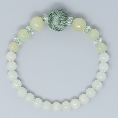 Women's Rosary Bracelet ICHIRIN with Green Onyx