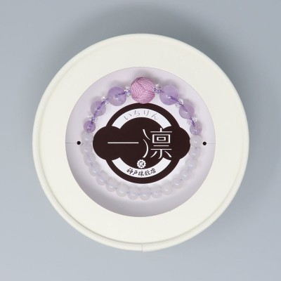 Braccialetto Rosario da donna ICHIRIN con Ametista chiara