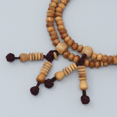 Sandalwood Rosary Bracelet - Shingon-shū Style