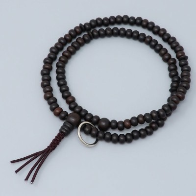 Bracciale rosario di Ebano-Stile Soto zen