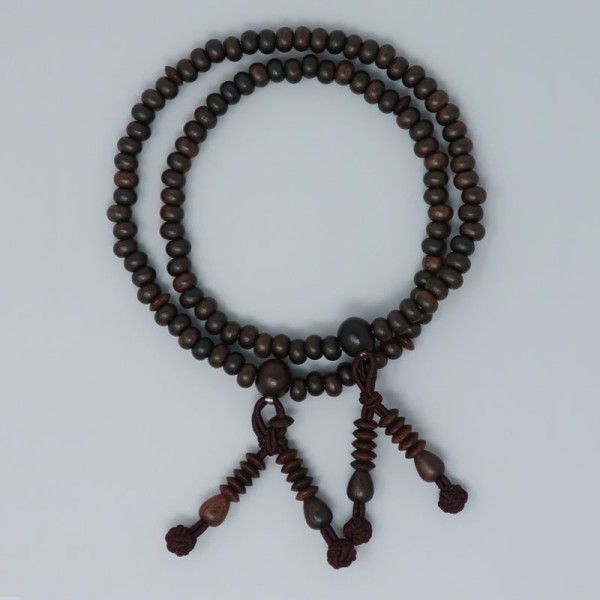 Ebony rosary bracelet -Shingon style