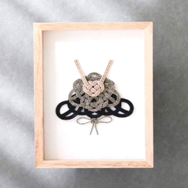 Decorative frame with MIZUBIKI- TANGO NO SEKKU