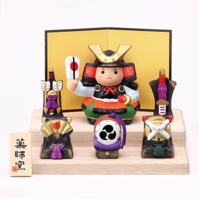 Kinsai" Little Samurai – Flat Display Set