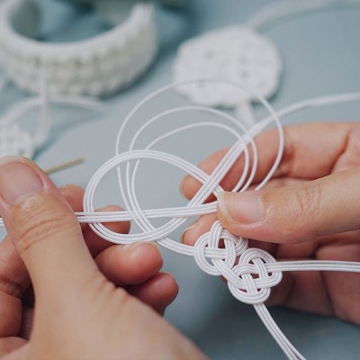 Mizuhiki Ear Cuff "NAGAHA" XL