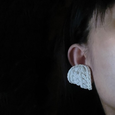 Ear Cuff Mizuhiki "NAGAHA"