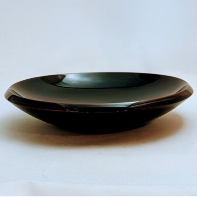 Wajima-nuri 8’ piatto 輪島塗 ８寸盛器 溜ロイロ