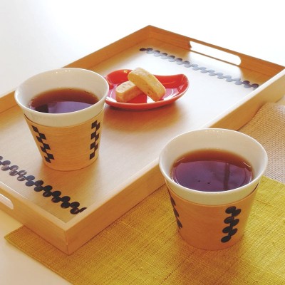 Tazza da tè Tsunagu (TOMIOKA×YOnoBI)