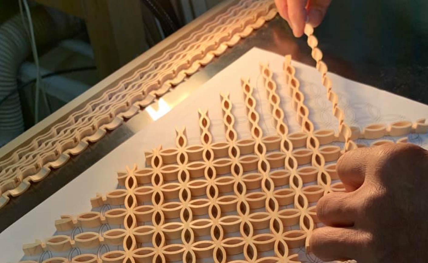 Il classico telaio in legno dalla tradizione ai tempi moderni